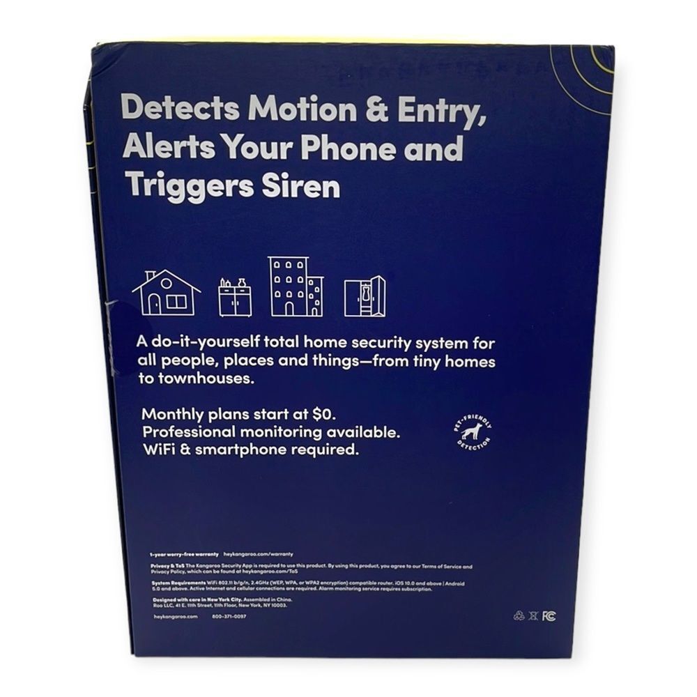 NIB Kangaroo Security Alarm System App-based, Hub-free security - Picture 2 of 5